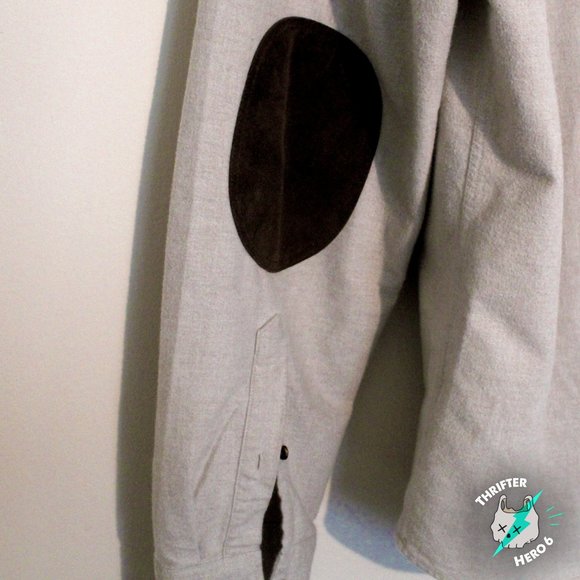 J Crew Elbow Patched Button Up - Picture 3 of 4